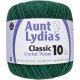 Aunt Lydias Classic Crochet Thread Size 10 Forest Green