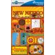Reminisce Jet Setters State Dimensional Stickers 4.5 Inch X7.5 Inch New Mexico