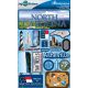 Reminisce Jet Setters State Dimensional Stickers 4.5Inch X7.5Inch North Carolina