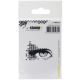 Carabelle Studio Cling Stamp 2.75 inch X3.75 inch Make Up Eye Of Stars