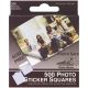 Photo Sticker Squares .5inches 500 Per PkgWhite