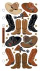 Sticko Stickers Cowboy Hats and Boots