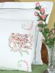 Jack Dempsey Stamped Pillowcases W White Perle Edge 2 Per Pkg Mare and Colt