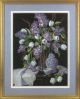 Dimensions Crewel Kit 12 Inch X16 Inch Lilacs And Lace Stitch