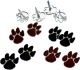 Eyelet Outlet Shape Brads 12 Per Pkg Animal Print