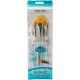 Aqualon Filbert Wisp Brush Set 5 Per Pkg