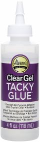 Aleene s Clear Gel Tacky Glue 4oz