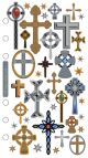 Sticko Stickers Crosses