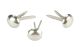 Creative Impressions Mini Metal Paper Fasteners 3mm 100 Per Pkg Round Silver