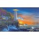 Paint By Number Kit 15.375 InchX11.25 Inch Waterside Lighthouse