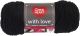 Red Heart With Love Yarn Black 1 pack of 1 Skein