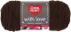 Red Heart With Love Yarn Chocolate 1 Pack of 1 Skein
