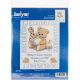 Janlynn Stamped Birth Sampler Cross Stitch Kit 11 Inch