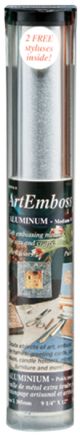 ArtEmboss Pure Metal Sheet 9.25 inch X12 inch Aluminum Medium Weight