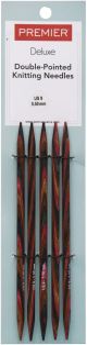 Premier Double Point Knitting Needles 6 Inch Size 9per5.5mm