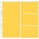 Doodlebug Page Protectors 12Inch X12Inch 12 Per Pkg 1 6Inch X12Inch and 3 6Inch X4Inch Pockets