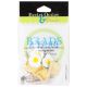 Eyelet Outlet Shape Brads 12 Per Pkg Breakfast