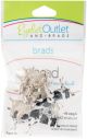 Eyelet Outlet Shape Brads 12 Per Pkg Cow and Goat