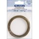 Memory Wire Large Bracelet .62mm .35oz Antique Brass 30 Coils