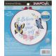 Dimensions Learn A Craft Embroidery Kit 6 inch Round Believe In Yourself Stitched In Thread