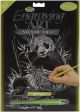 Silver Foil Engraving Art Kit 8inchesX10inchesPanda