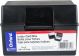 Oxford Plastic Index Card Box 3 inch X5 inch Black 300 Card Capacity