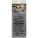 Tim Holtz Layered Stencil 4.125 Inch X8.5 Inch Bubble