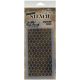 Tim Holtz Layered Stencil 4.125inchesX8.5inchesHoneycomb