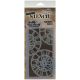 Tim Holtz Layered Stencil 4.125 InchX8.5 Inch Clockwork