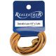 Realeather Crafts Deerskin Lace .125 inch X2yd Packaged Saddle Tan