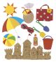 Jolees Boutique Dimensional Stickers Fun At The Beach
