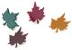 Creative Impressions Painted Metal Paper Fasteners 50 Per Pkg Leaves Fall