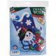 Design Works Felt Stocking Applique Kit 18 Inch Long Snowflake Snowman