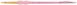 Crafter s Choice White Bristle Flat Brush Size 0