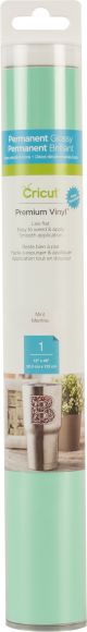 Cricut Permanent Vinyl 12 Inch X48 Inch Roll Mint