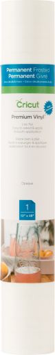 Cricut Permanent Frosted Vinyl 12 Inch X48 Inch Roll Opaque