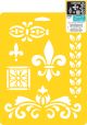 Stencil Mania Stencil 7 inch X10 inch Decor Accents