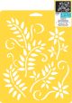 Stencil Mania Stencil 7Inch X10Inch Climbing Vines