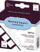 Scrapbook Adhesives Mounting Squares 500 Per Pkg Repositionable White .5 inch X.5 inch 