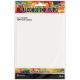 Tim Holtz Alcohol Ink White Yupo Paper 10 Sheets 5inchX7inch 1 Pack of 10 piece
