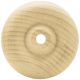 Wood Turning Shapes Toy Wheel 1.5 inch X1 inch 1 4 inch Hole 4 Per Pkg