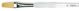 Soft Grip Golden Taklon Stroke Brush 1 4 inch Width
