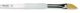 Soft Grip Golden Taklon Dagger Brush 1 4 inch Width