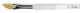 Soft Grip Golden Taklon Dagger Brush 3 8 inch Width
