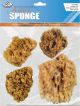 Natural Ocean Artist Sponges 4 Per Pkg 3 Wool and 1 Jumbo