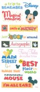 Disney Mickey Stickers And Borders Themepark Phrase