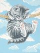 Dimensions Needlecrafts Paintworks Paint By Number Hang On Kitty