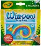 Crayola Washable Window Markers Assorted Colors 8 Per Pkg