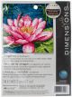 Dimensions Mini Needlepoint Kit 5 Inch X5 Inch Dragon Lily Stithced In Thread