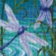 Dimensions Mini Needlepoint Kit 5 Inch X5 Inch Dragonfly Pair Stitched In Thread